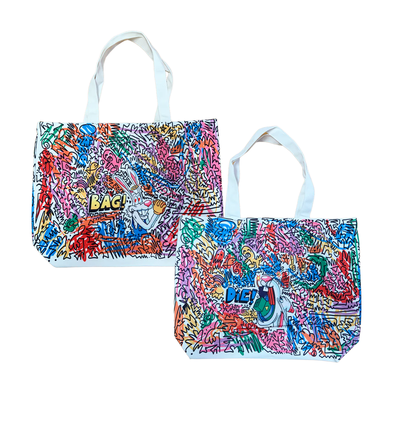 Graffiti Tote Bag