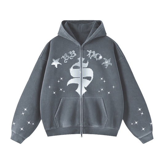 (PRE-ORDER) Bling Full Zip Hoodie